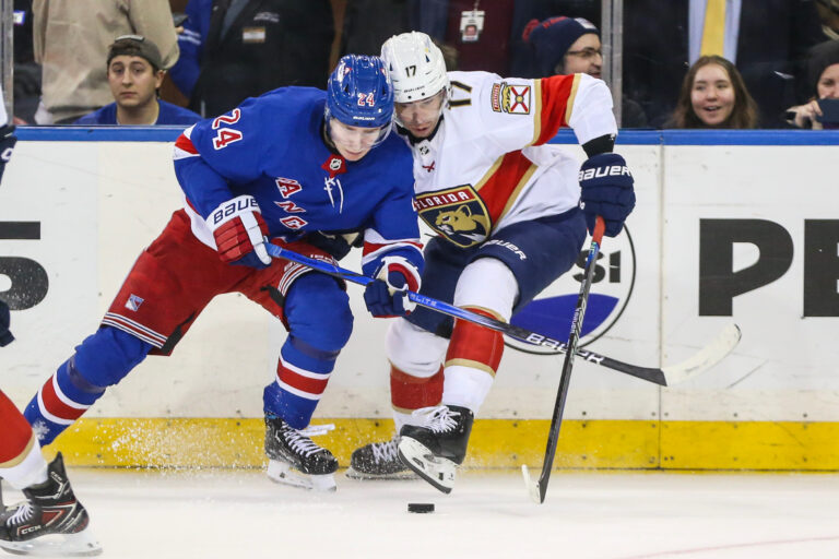 NHL: Florida Panthers at New York Rangers