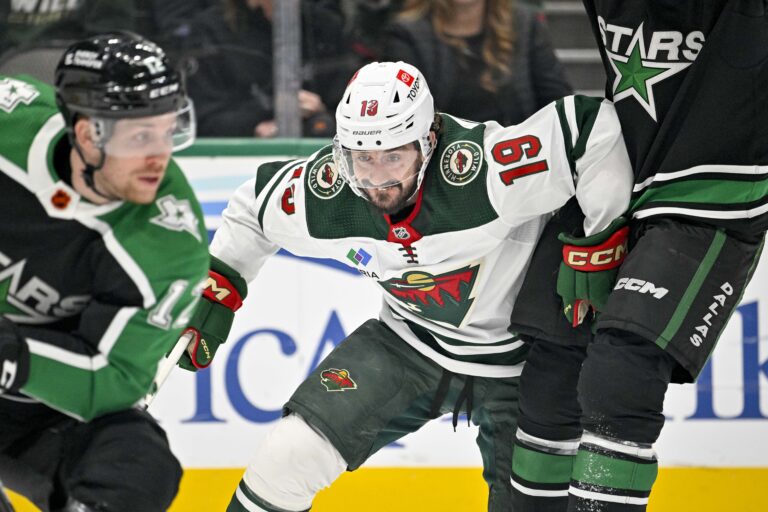 NHL: Minnesota Wild at Dallas Stars