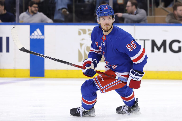 NHL: New Jersey Devils at New York Rangers