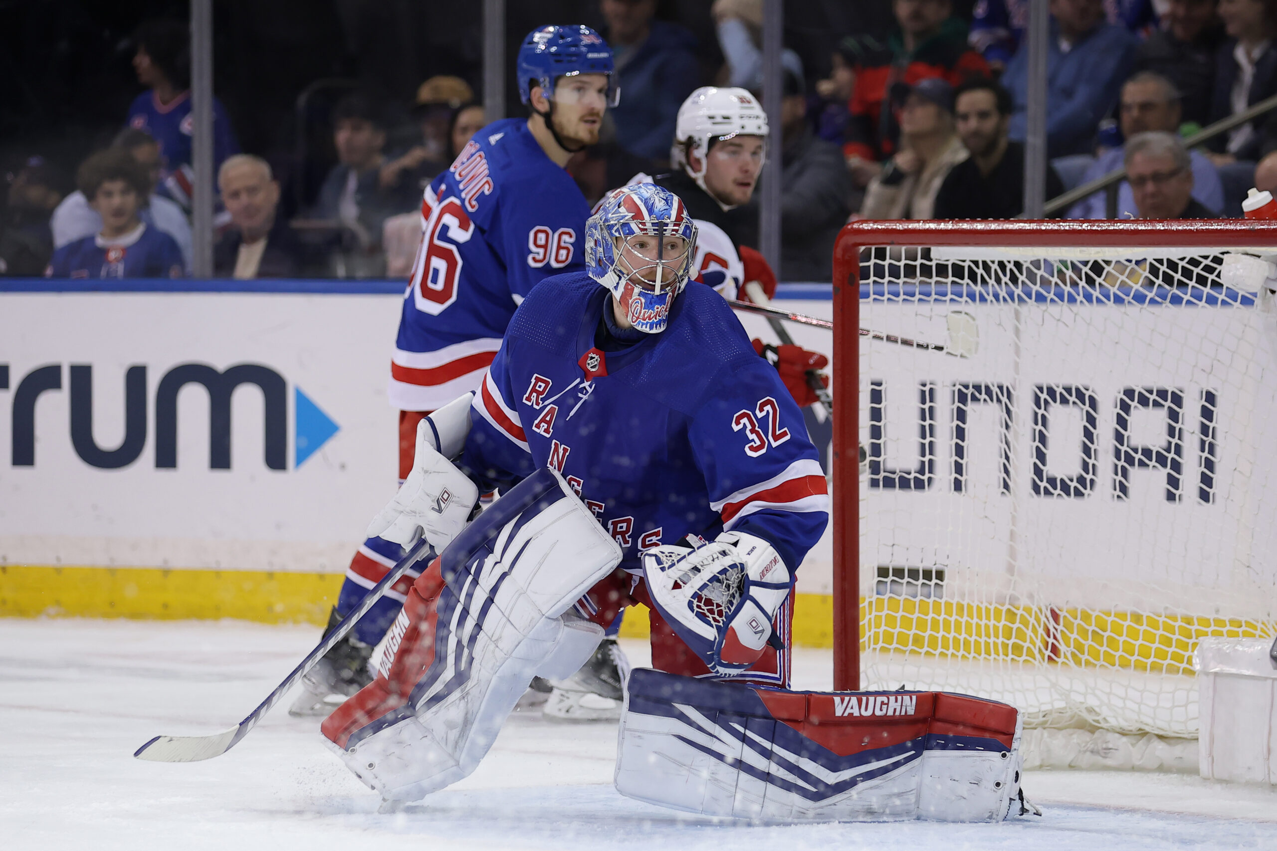 NHL: New Jersey Devils at New York Rangers