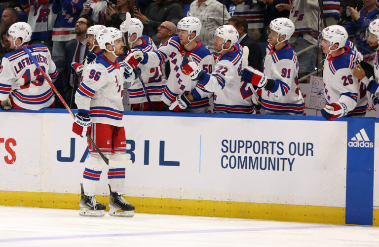 NHL: New York Rangers at Tampa Bay Lightning