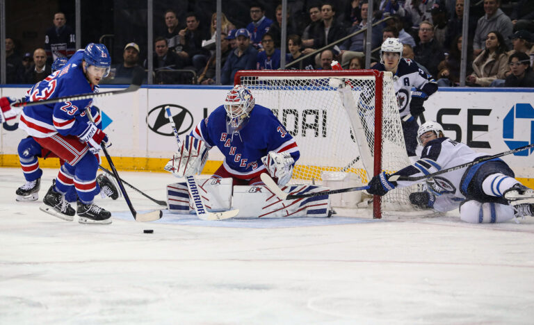 NHL: Winnipeg Jets at New York Rangers