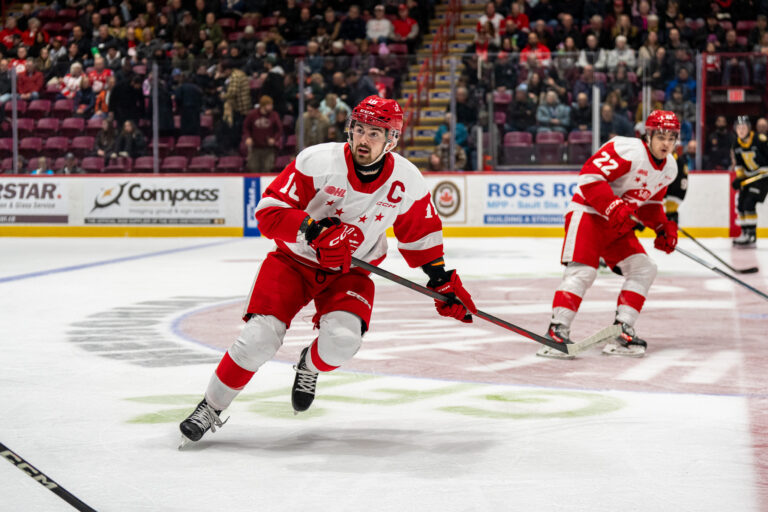 Bryce McConnell-Barker (Photo credit:  Bob Davies / Soo Greyhounds)