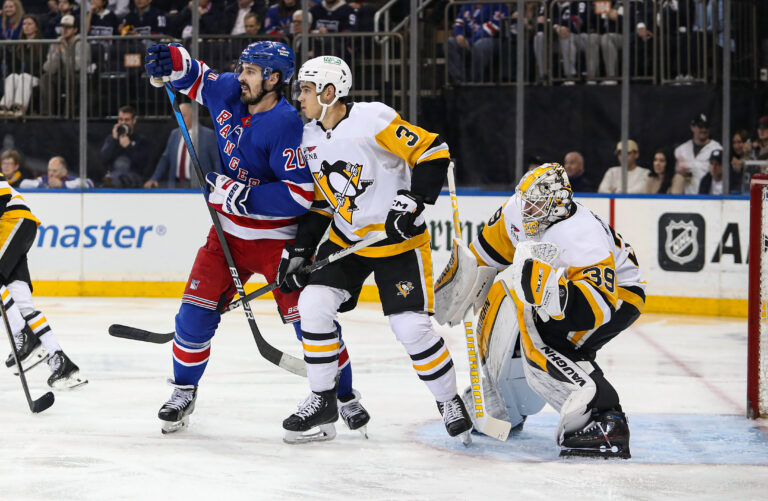 NHL: Pittsburgh Penguins at New York Rangers