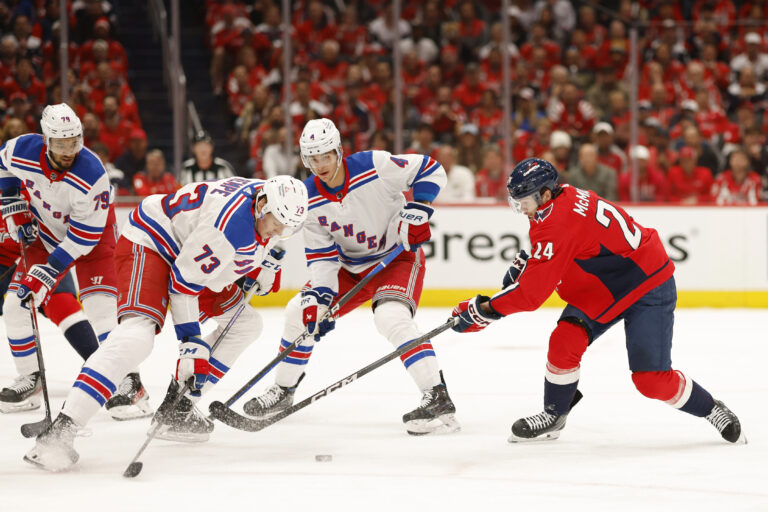 NHL: Stanley Cup Playoffs-New York Rangers at Washington Capitals