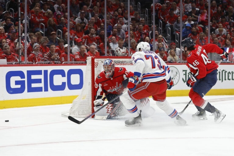 NHL: Stanley Cup Playoffs-New York Rangers at Washington Capitals