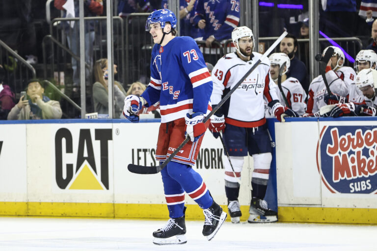 NHL: Stanley Cup Playoffs-Washington Capitals at New York Rangers