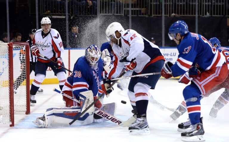NHL: Washington Capitals at New York Rangers