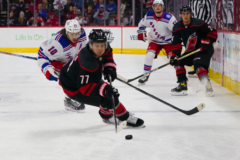 NHL: New York Rangers at Carolina Hurricanes