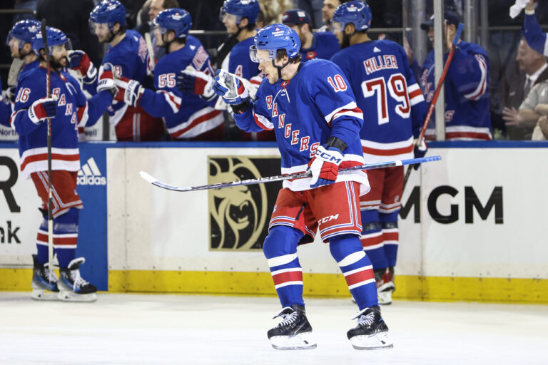 NHL: Stanley Cup Playoffs-Carolina Hurricanes at New York Rangers