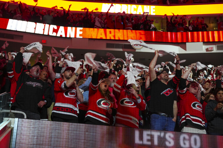 NHL: Stanley Cup Playoffs-New York Islanders at Carolina Hurricanes