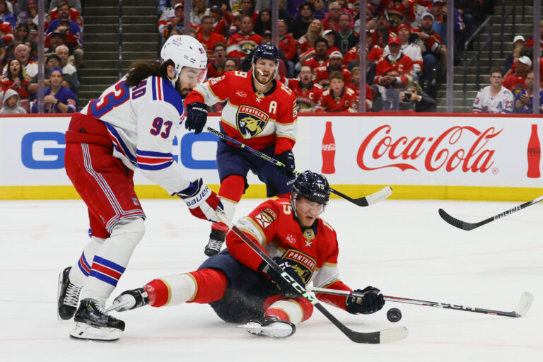 NHL: Stanley Cup Playoffs-New York Rangers at Florida Panthers