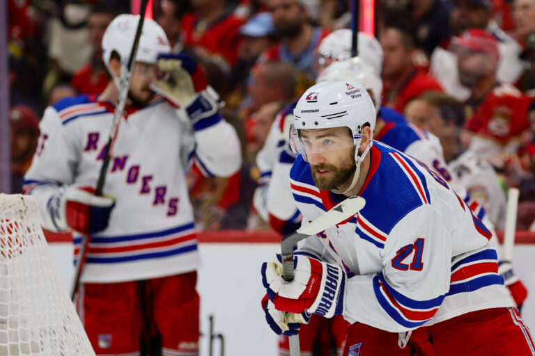 NHL: Stanley Cup Playoffs-New York Rangers at Florida Panthers