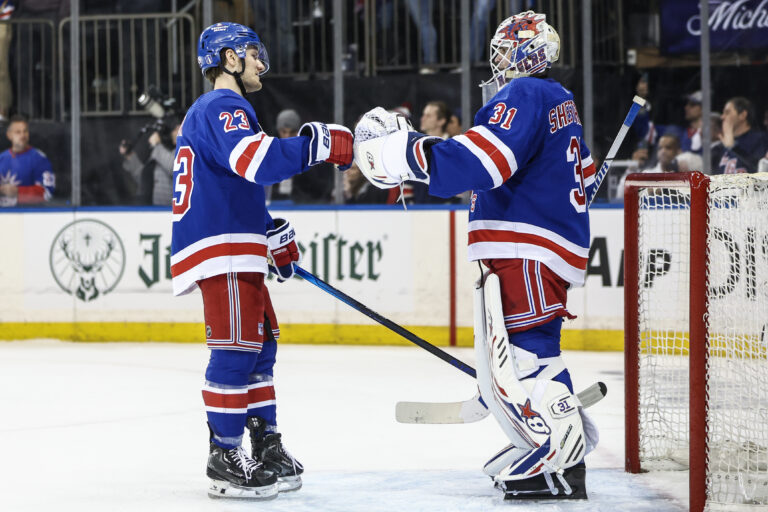 NHL: Stanley Cup Playoffs-Washington Capitals at New York Rangers