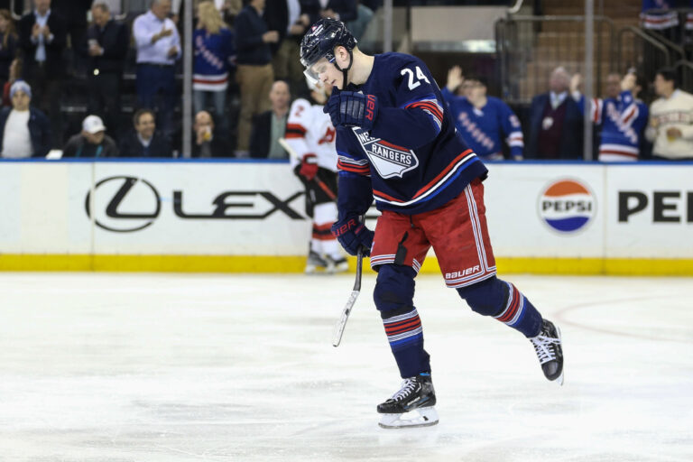 NHL: New Jersey Devils at New York Rangers