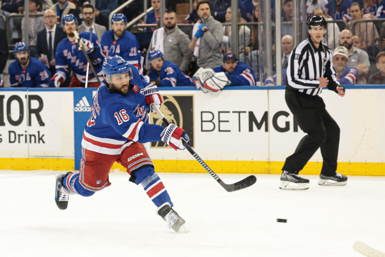 NHL: Stanley Cup Playoffs-Florida Panthers at New York Rangers