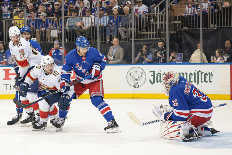 NHL: Stanley Cup Playoffs-Florida Panthers at New York Rangers