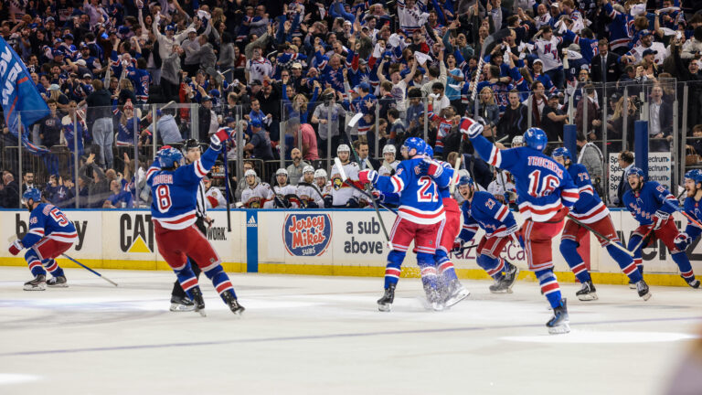 NHL: Stanley Cup Playoffs-Florida Panthers at New York Rangers