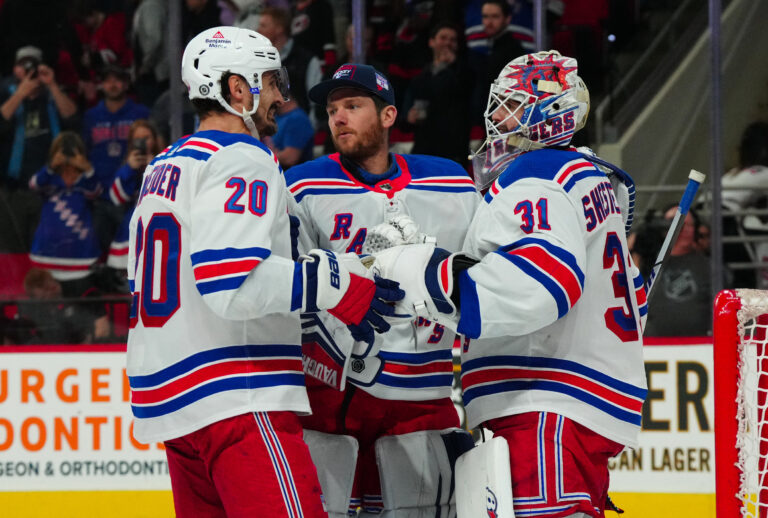NHL: New York Rangers at Carolina Hurricanes