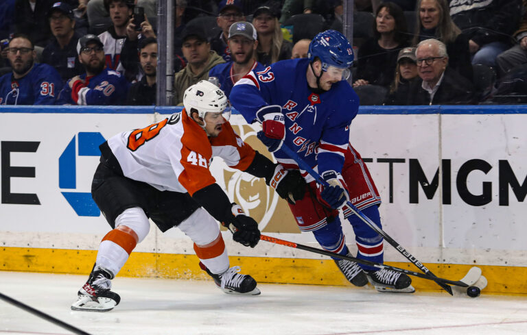 NHL: Philadelphia Flyers at New York Rangers