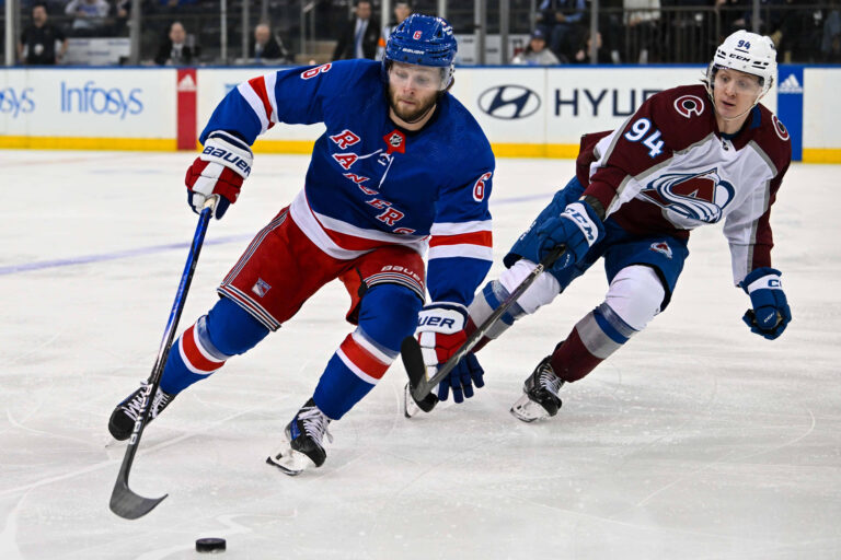 NHL: Colorado Avalanche at New York Rangers