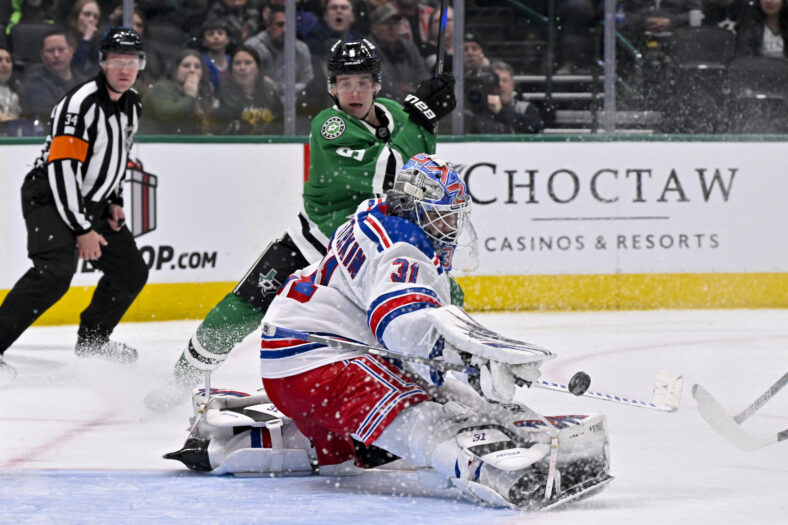 NHL: New York Rangers at Dallas Stars