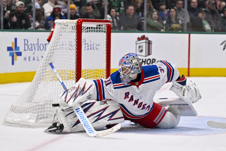 NHL: New York Rangers at Dallas Stars