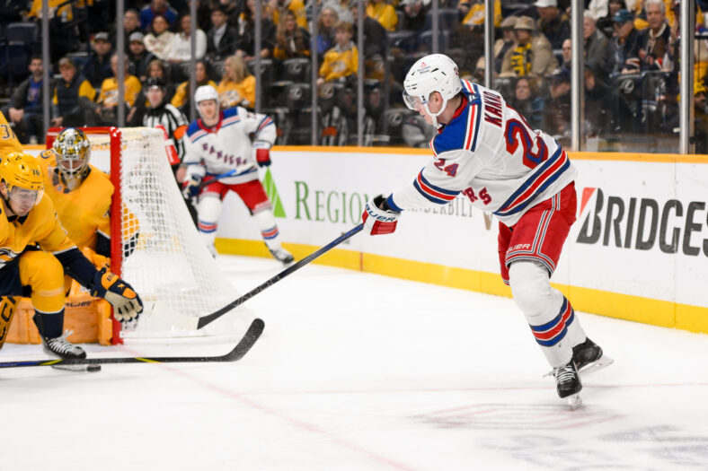 NHL: New York Rangers at Nashville Predators