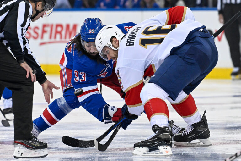 NHL: Stanley Cup Playoffs-Florida Panthers at New York Rangers