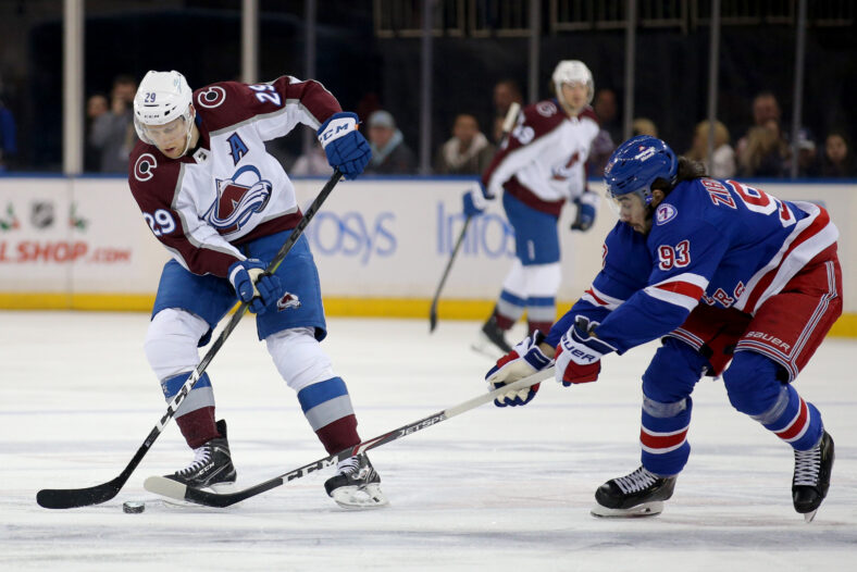 NHL: Colorado Avalanche at New York Rangers