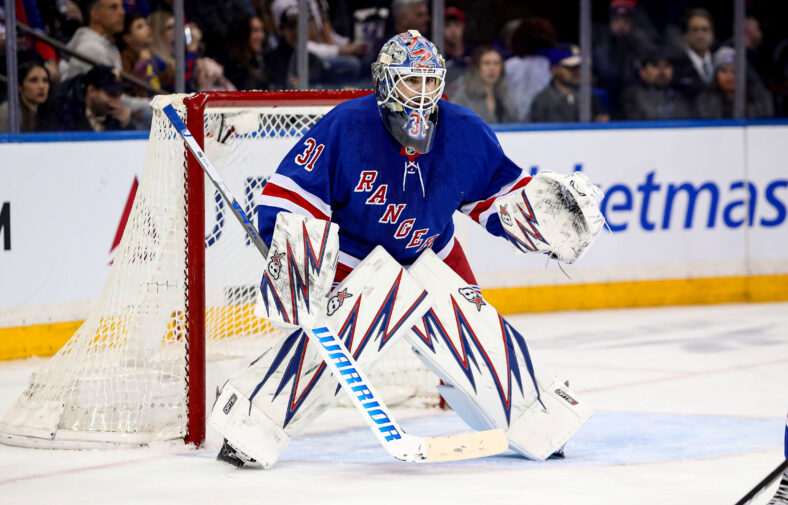NHL: Columbus Blue Jackets at New York Rangers