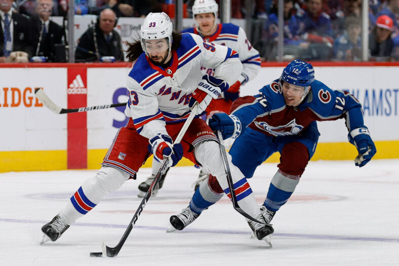 NHL: New York Rangers at Colorado Avalanche