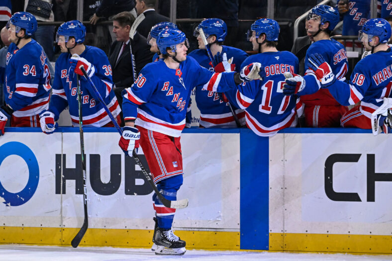 NHL: Ottawa Senators at New York Rangers