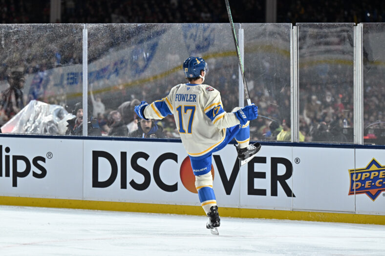NHL: Winter Classic-St. Louis Blues at Chicago Blackhawks