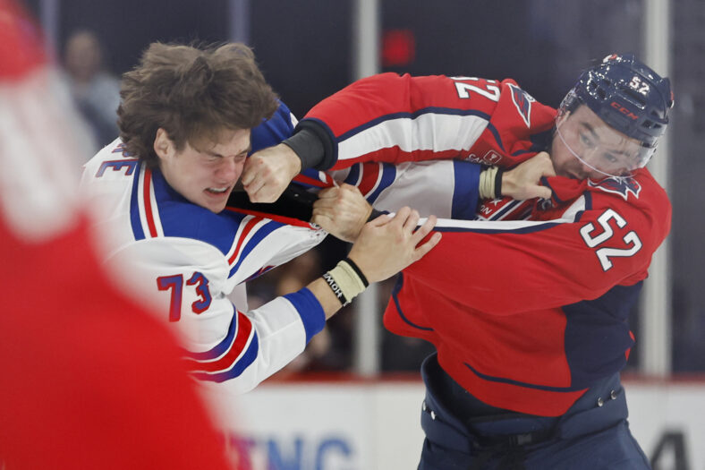 NHL: New York Rangers at Washington Capitals