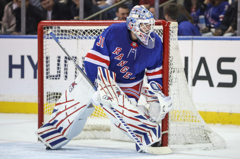 NHL: Toronto Maple Leafs at New York Rangers