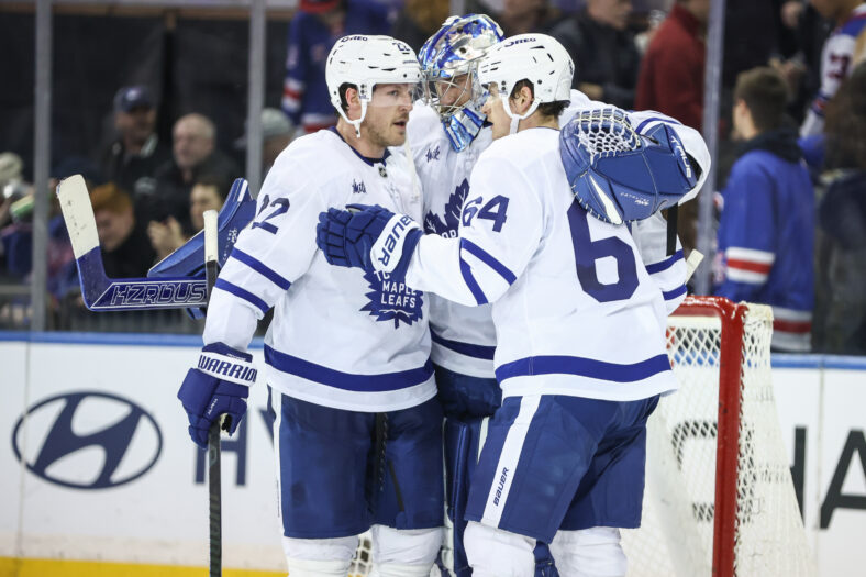 NHL: Toronto Maple Leafs at New York Rangers
