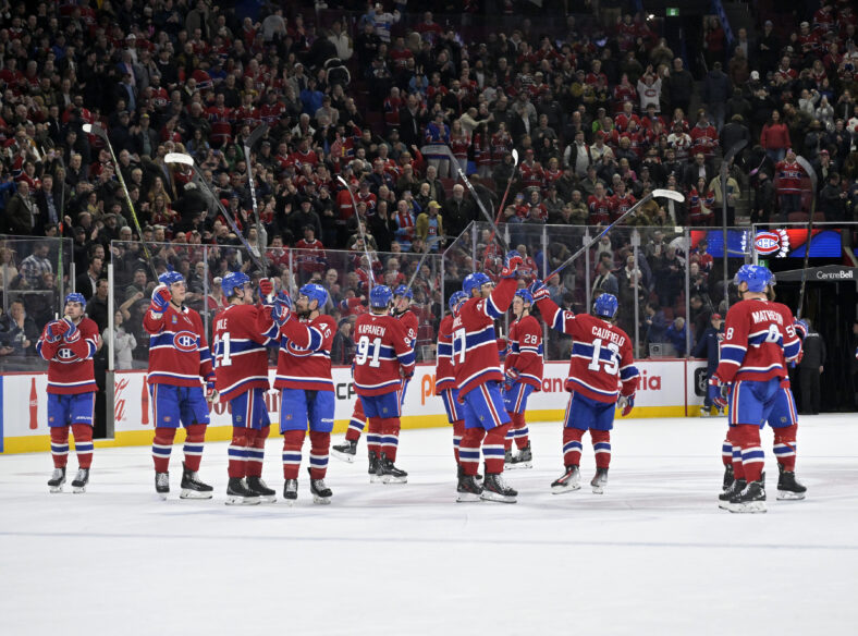 NHL: Detroit Red Wings at Montreal Canadiens