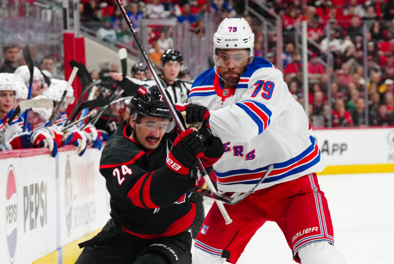 NHL: New York Rangers at Carolina Hurricanes