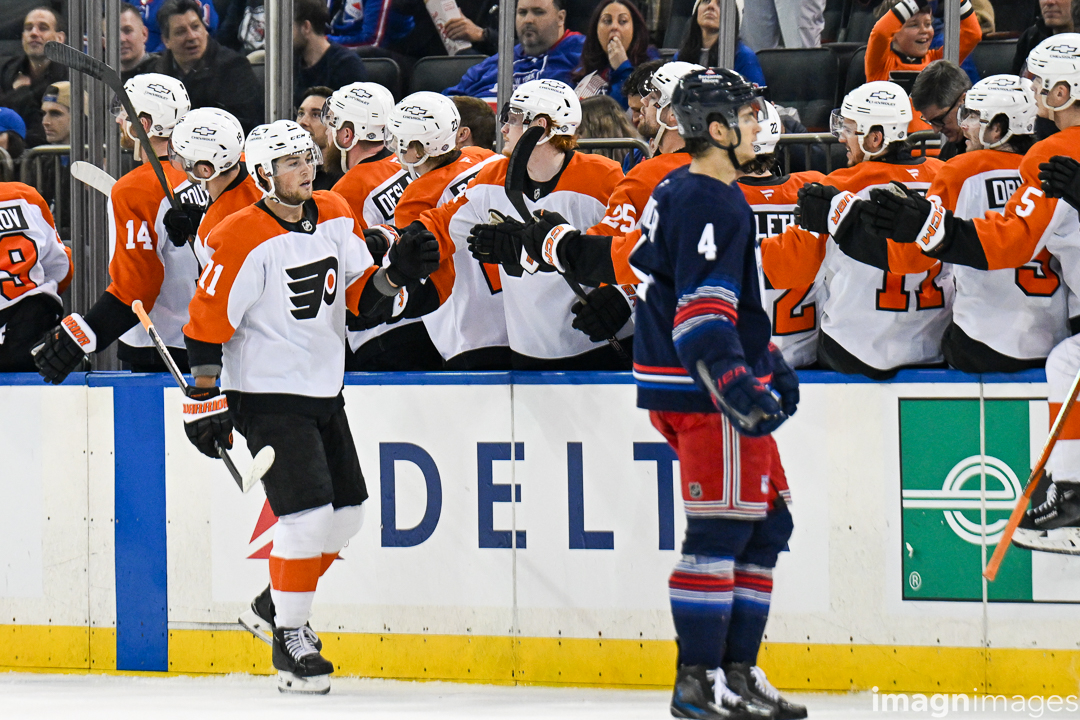 NHL: Philadelphia Flyers at New York Rangers