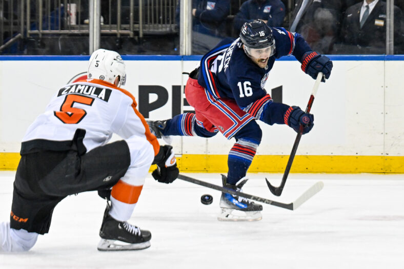 NHL: Philadelphia Flyers at New York Rangers