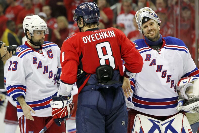 NHL: Stanley Cup Playoffs-New York Rangers at Washington Capitals