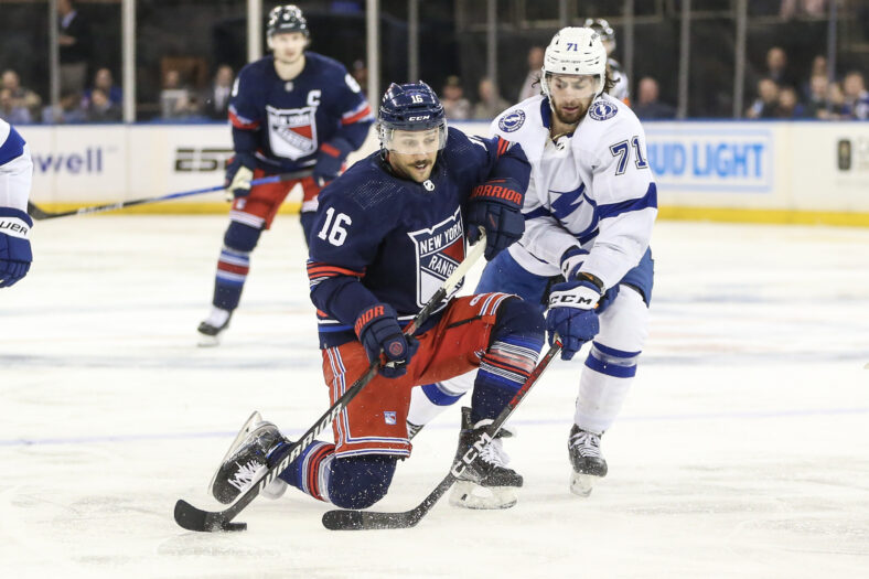 NHL: Tampa Bay Lightning at New York Rangers