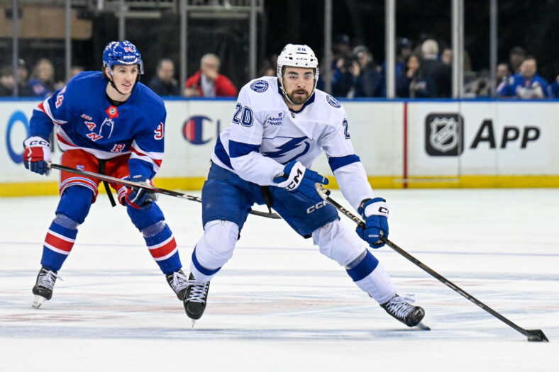 NHL: Tampa Bay Lightning at New York Rangers