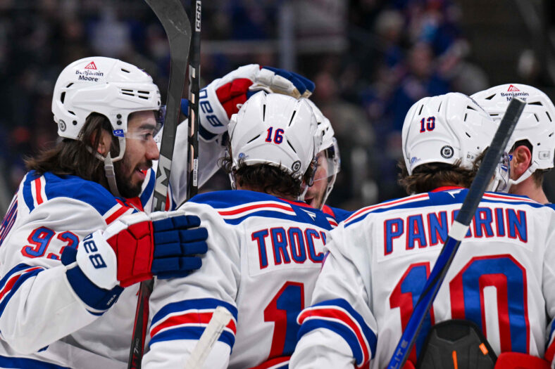 NHL: New York Rangers at New York Islanders