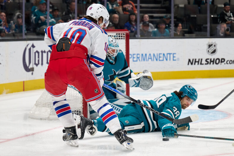 NHL: New York Rangers at San Jose Sharks