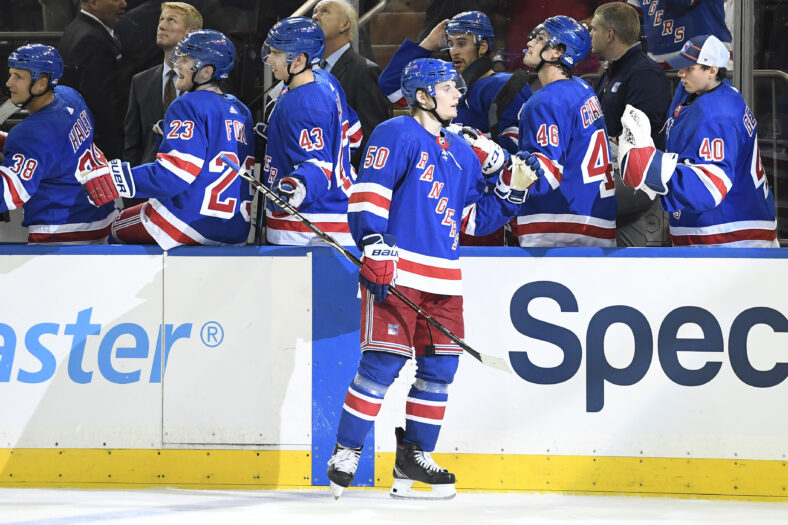 NHL: Preseason-New Jersey Devils at New York Rangers