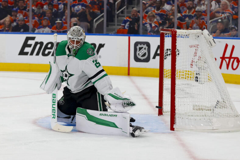 NHL: Stanley Cup Playoffs-Dallas Stars at Edmonton Oilers