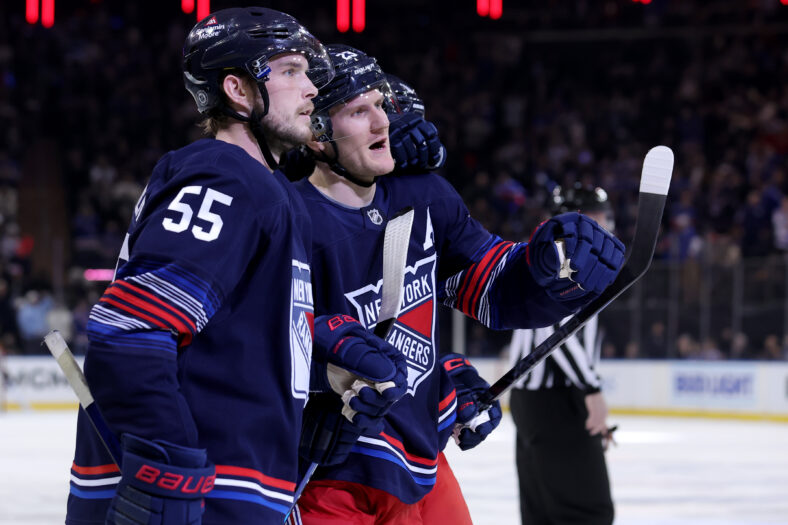 NHL: Pittsburgh Penguins at New York Rangers