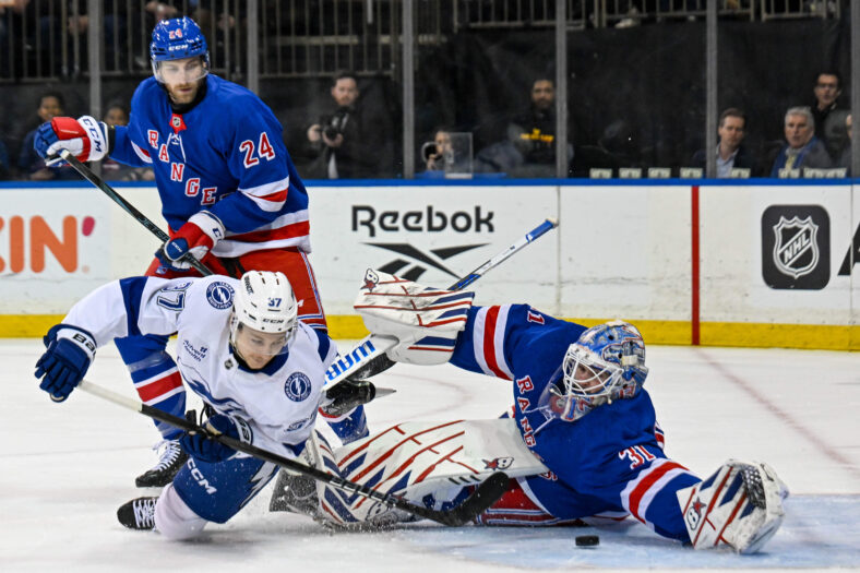 NHL: Tampa Bay Lightning at New York Rangers